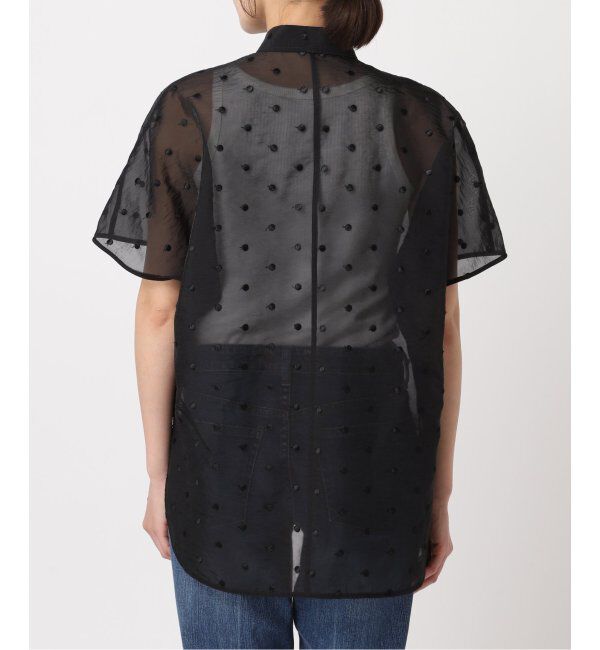 Spick and Span「シアードットサークルシャツ」|シャツ・ブラウス|