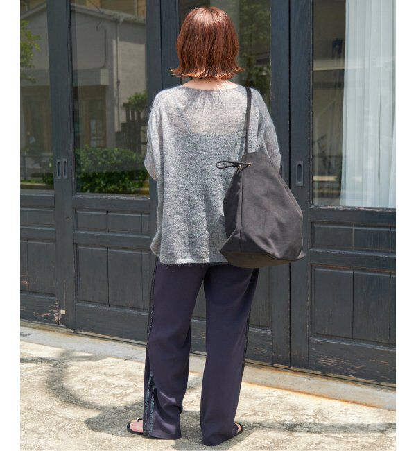 Spick and Span「《WEB限定カラー有り / 追加》ルーズモヘヤMIXボートネックニット」|ニット・セーター|