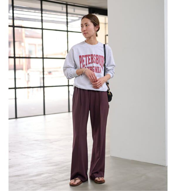 FRAMeWORK「≪洗濯機洗い可能≫ウォッシャブルイージースラックス」|スラックス|