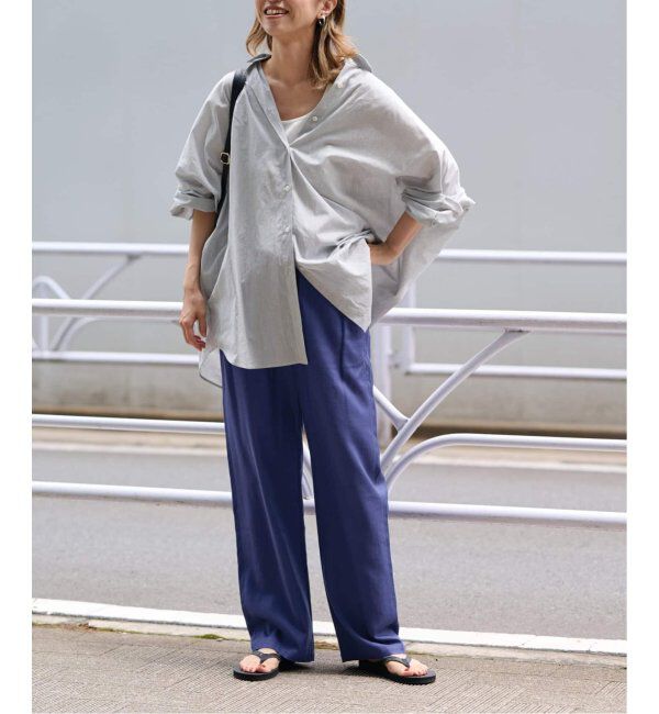 FRAMeWORK「≪追加≫ハーフスリーブポンチョシャツ」|シャツ・ブラウス|