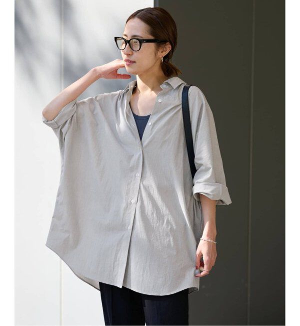 FRAMeWORK「≪追加≫ハーフスリーブポンチョシャツ」|シャツ・ブラウス|