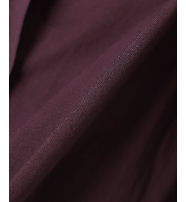 Spick and Span「《追加》ガーメントダイカシュクールシャツ」|シャツ・ブラウス|