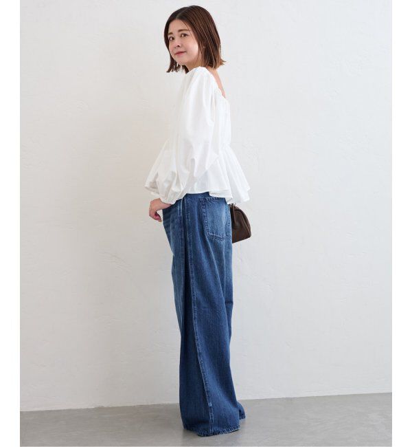 U by SPICK&SPAN「2WAY オフショルブラウス」|シャツ・ブラウス|