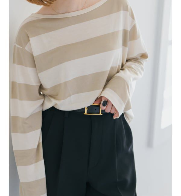 Spick and Span「《追加》ATELIER AMBOISE/アトリエ アンボワーズ Hバックルベルト」|ベルト|