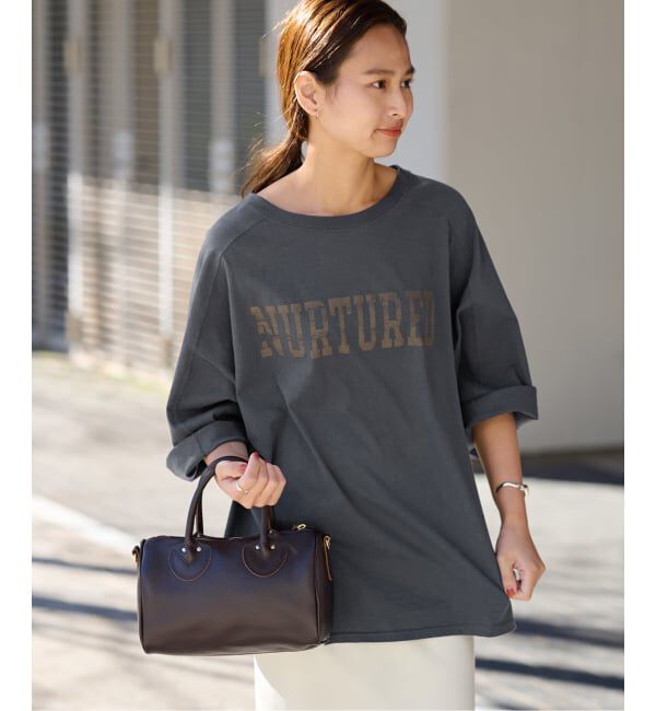 FRAMeWORK「≪WEB限定 / 追加予約≫ハーフスリーブロゴTEE 2」|Tシャツ・カットソー|