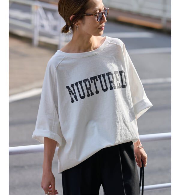 FRAMeWORK「≪WEB限定 / 追加予約≫ハーフスリーブロゴTEE 2」|Tシャツ・カットソー|