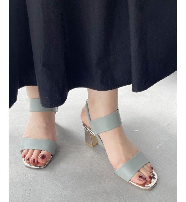  「《追加》6cmゴムストラップサンダル」|サンダル|