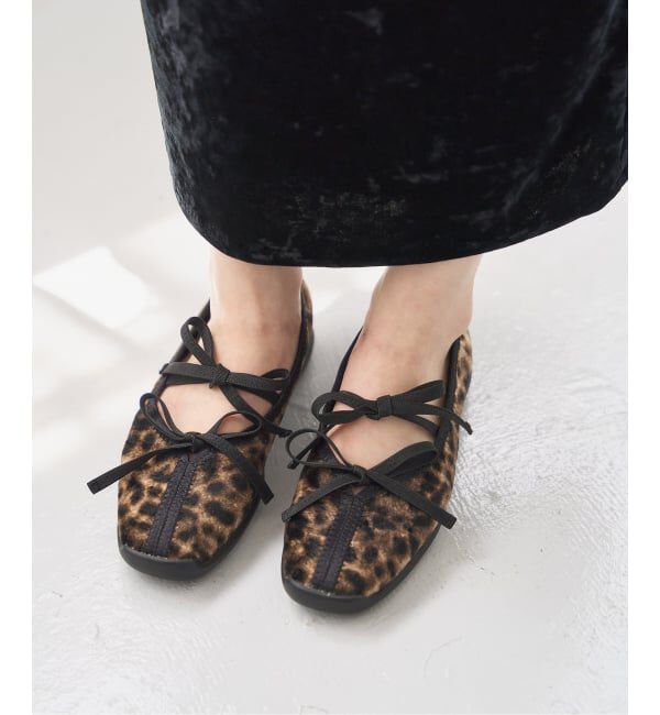  「《追加3》Lダブルリボンバレリーナ」|スニーカー|ブラウン B