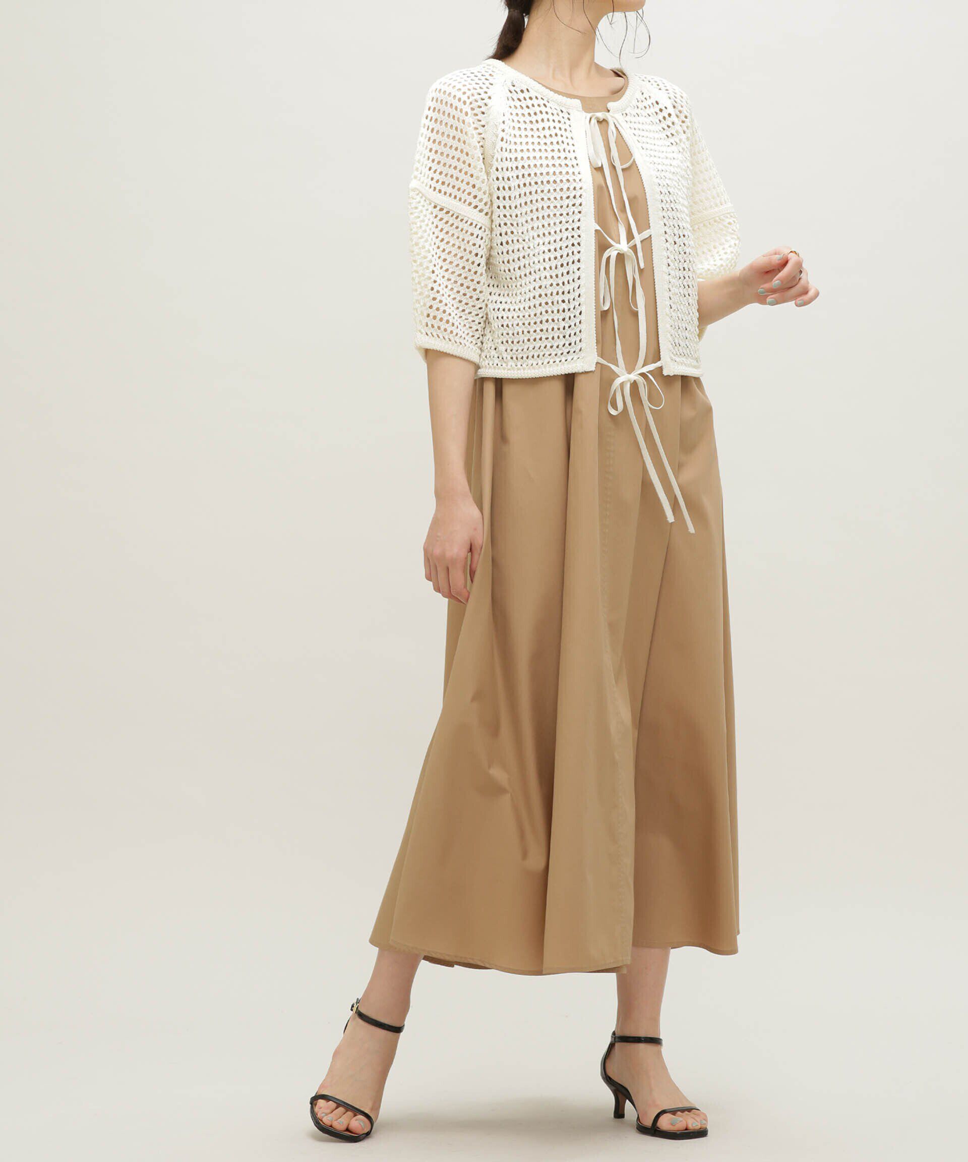 nano･universe「LB.03/メッシュニット2wayトップス」|ニット・セーター|