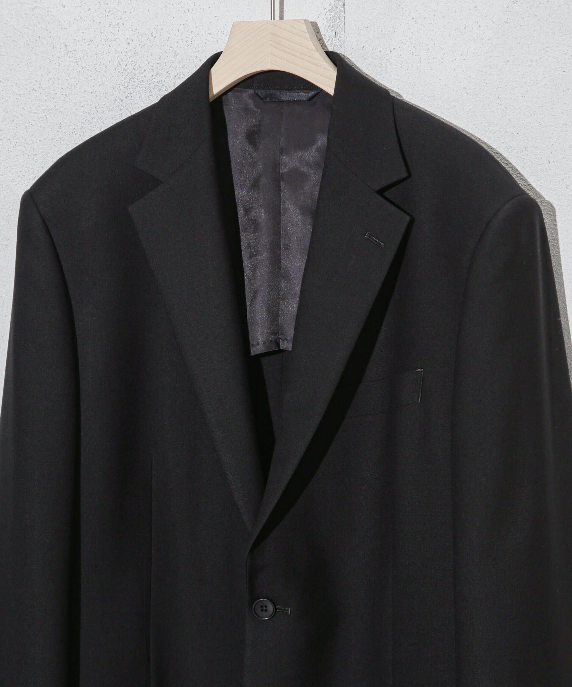 nano･universe「「ESSENTIAL LINE」フォーマルブラックジャケット」|スーツ|