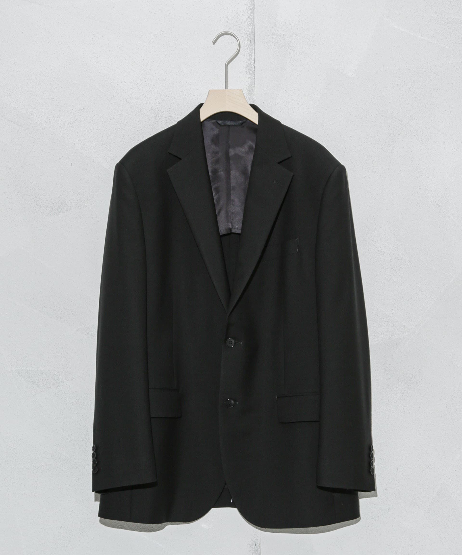 nano･universe「「ESSENTIAL LINE」フォーマルブラックジャケット」|スーツ|