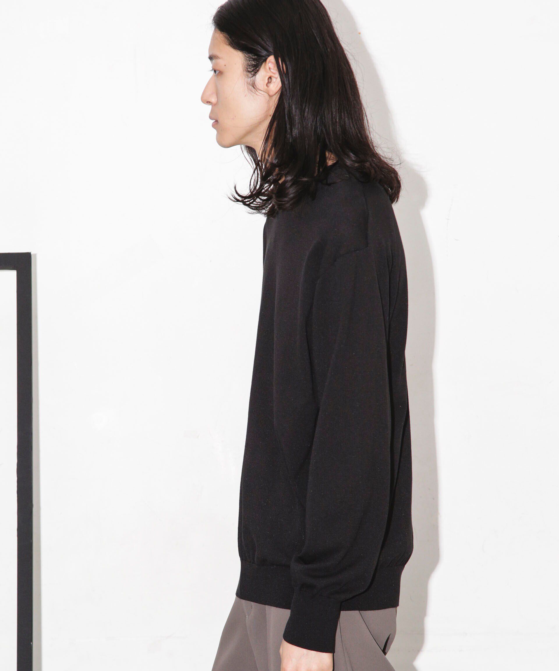 nano･universe「「ESSENTIAL LINE」天竺クループルオーバー」|ニット・セーター|