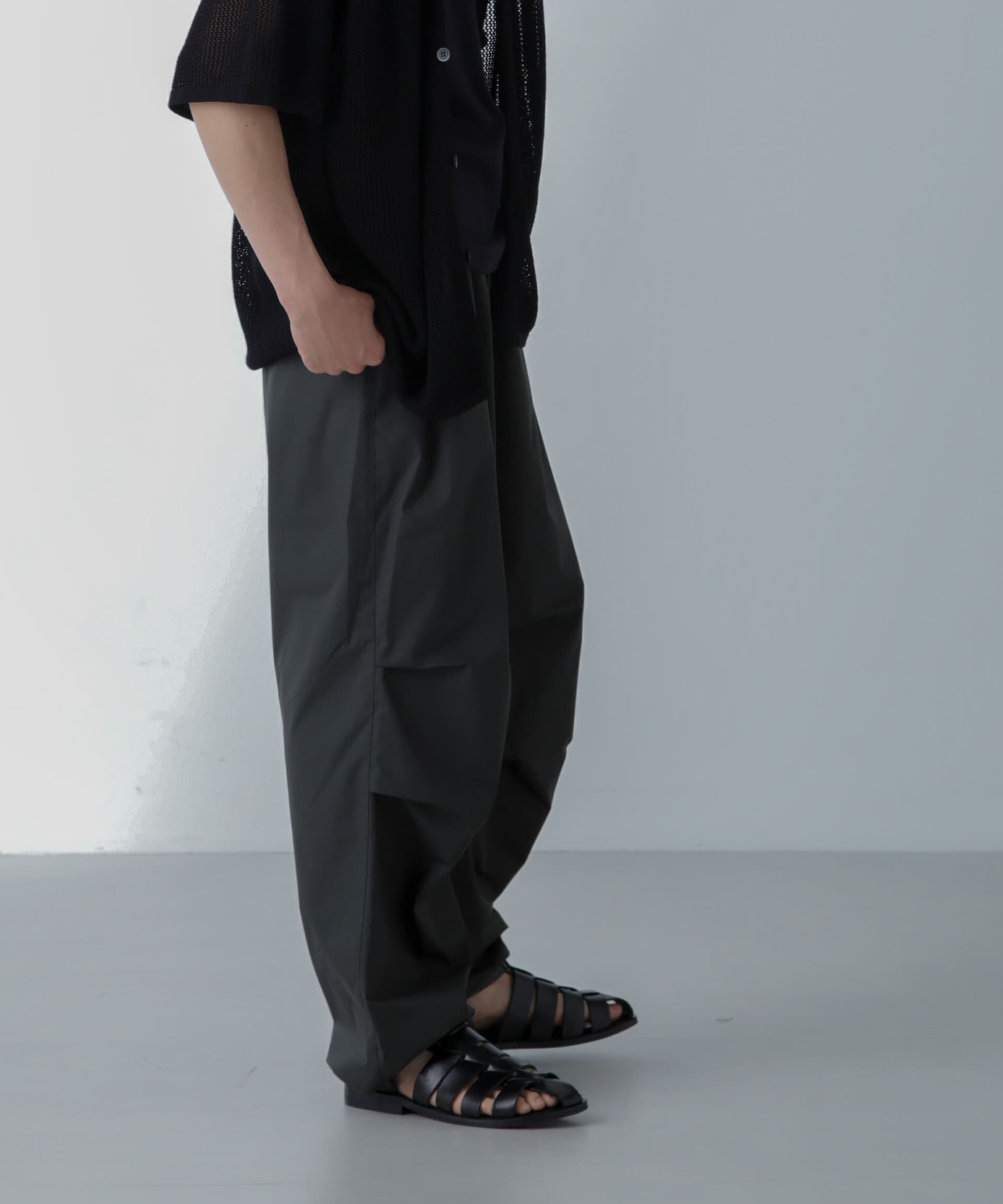 nano･universe「ライトウェイトイージーパンツ」|チノ|