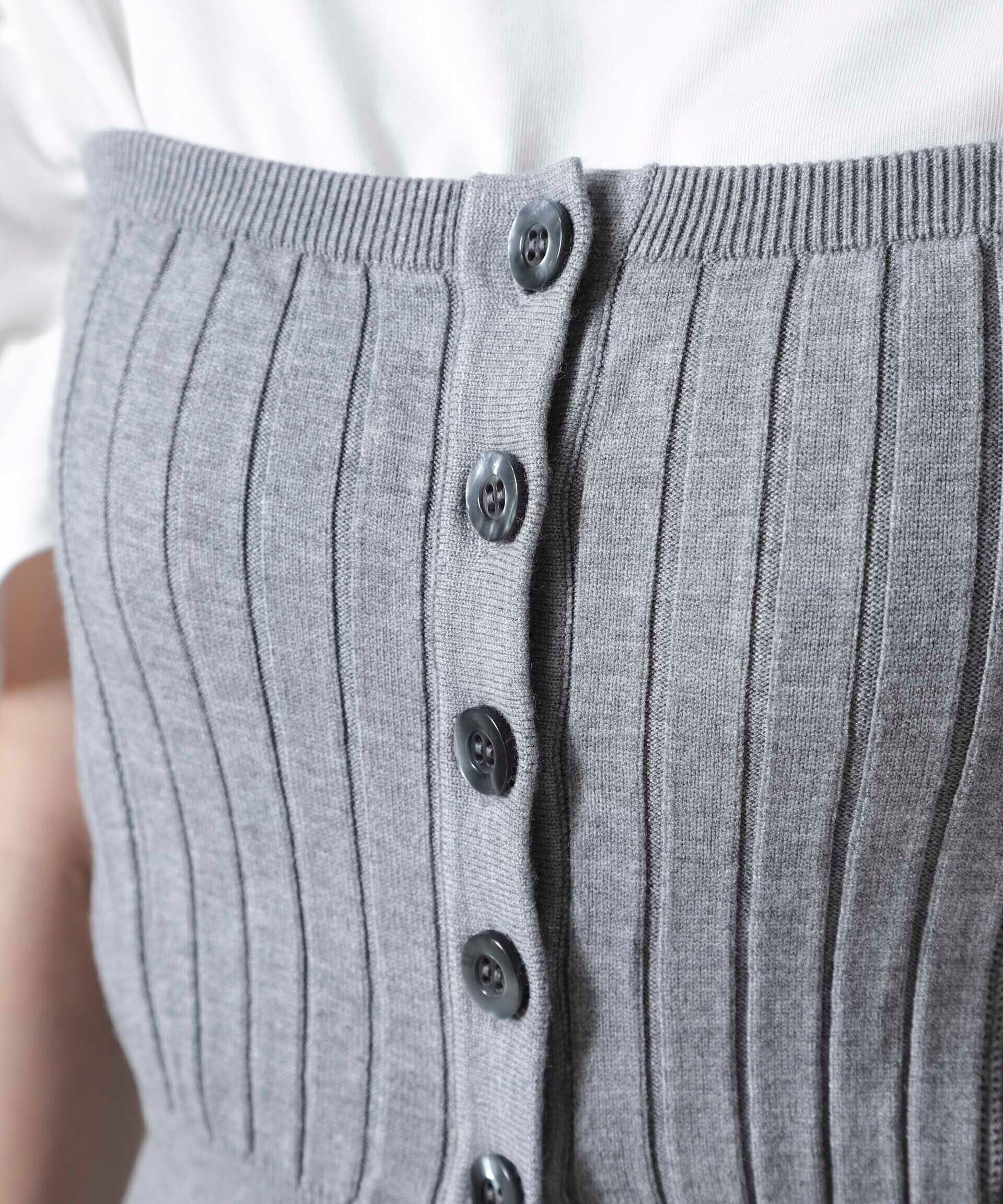 nano･universe「2WAYリブニットベアトップビスチェ」|ニット・セーター|