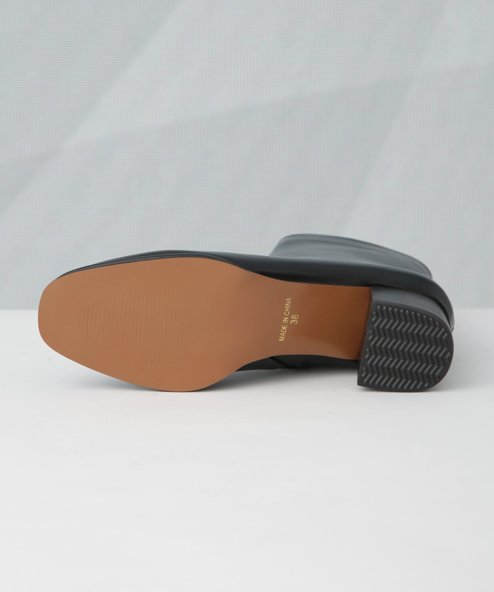 nano･universe「ラウンドショートブーツ」|ビジネス・ドレスシューズ|