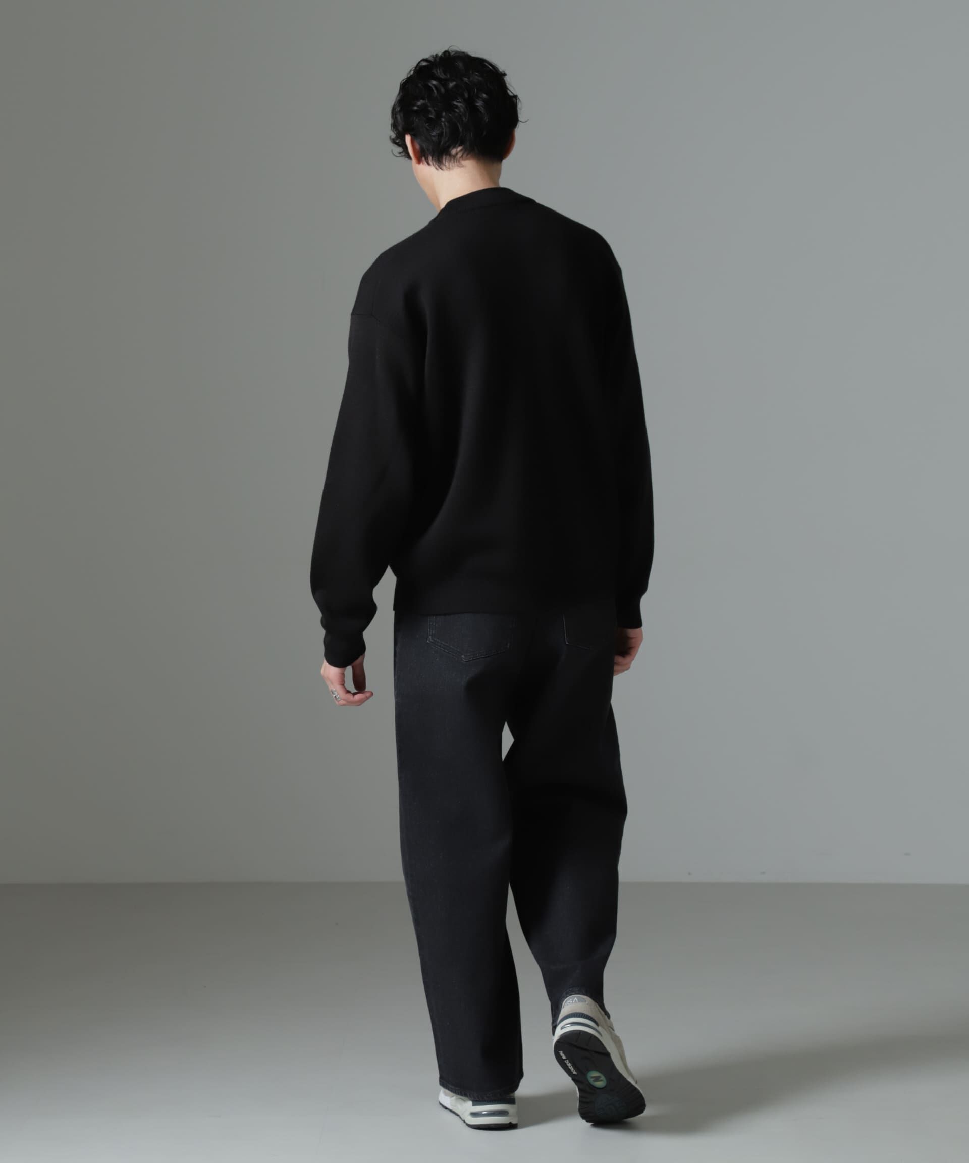 nano･universe「タスマニアミックス ミラノリブリラックスモックネックニット」|ニット・セーター|