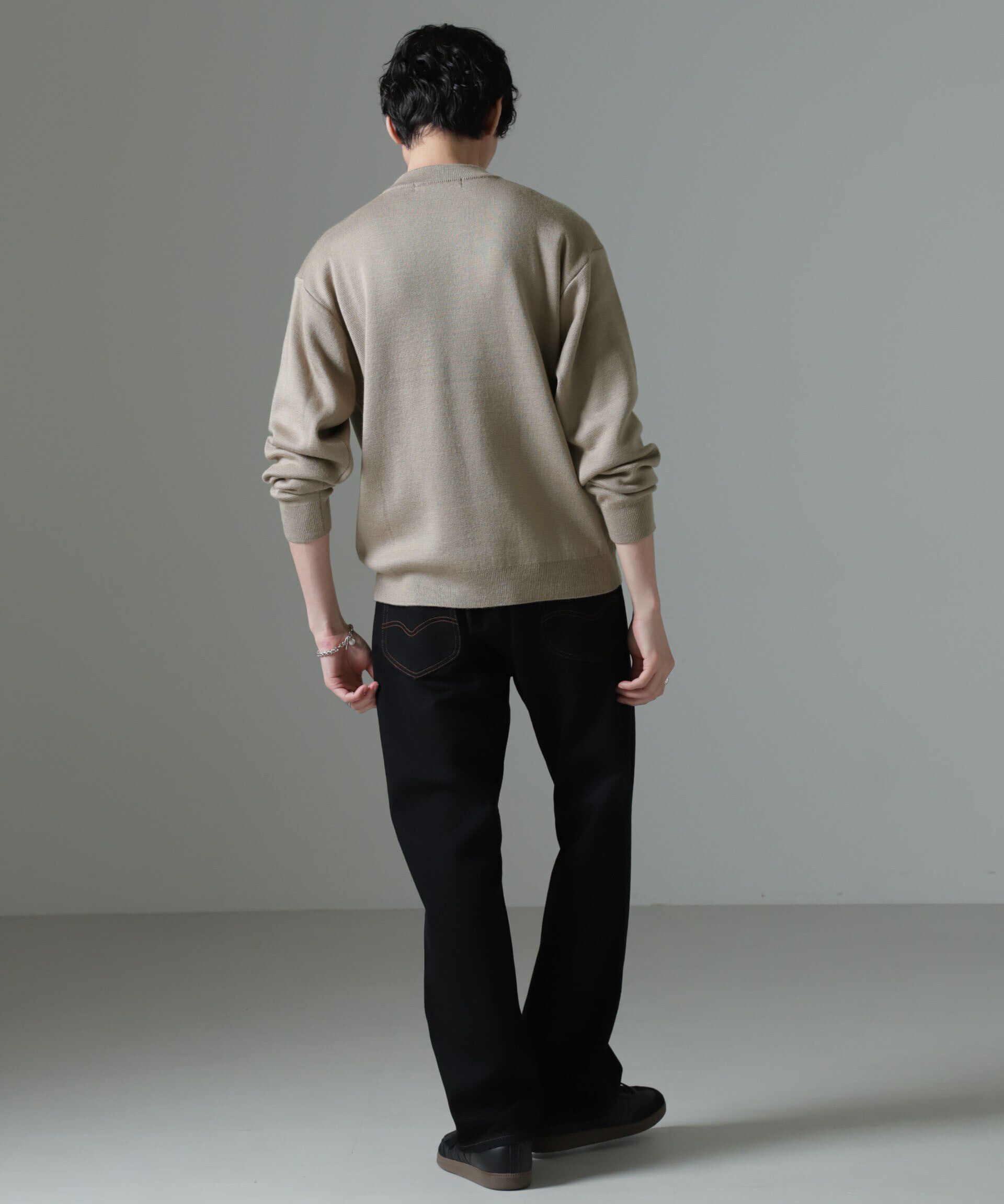 nano･universe「タスマニアミックス ミラノリブリラックスモックネックニット」|ニット・セーター|