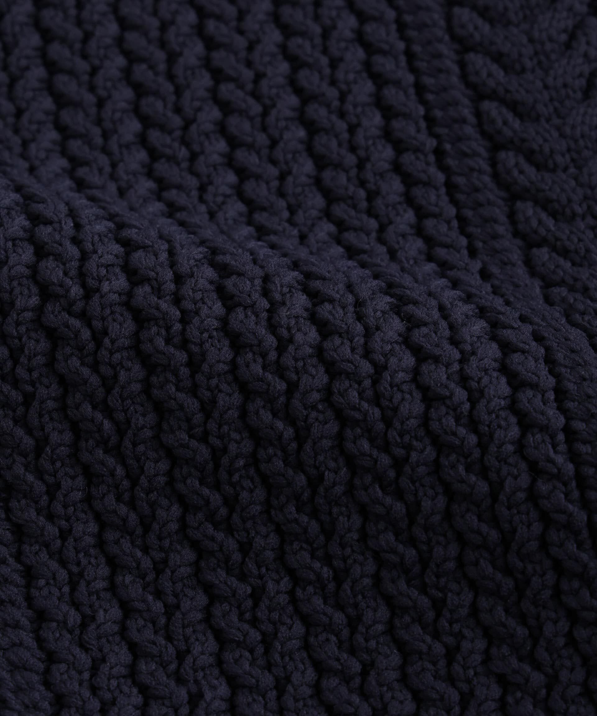 nano･universe「スポンディッシュケーブルニット」|ニット・セーター|