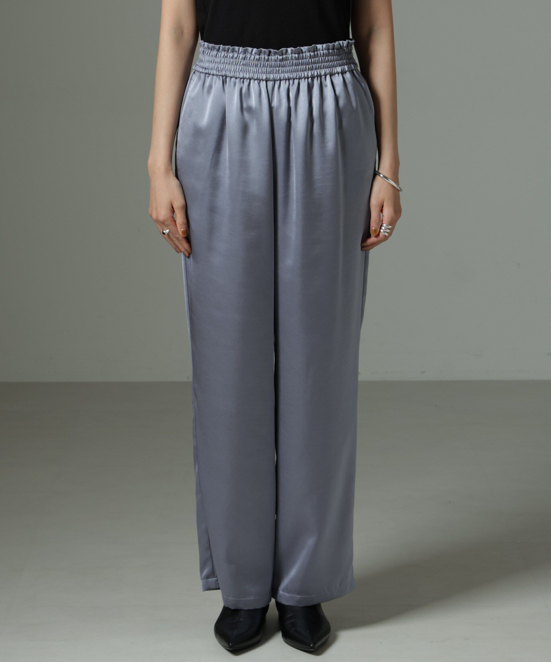 nano･universe「ヘヴィーサテンパンツ」|チノ|