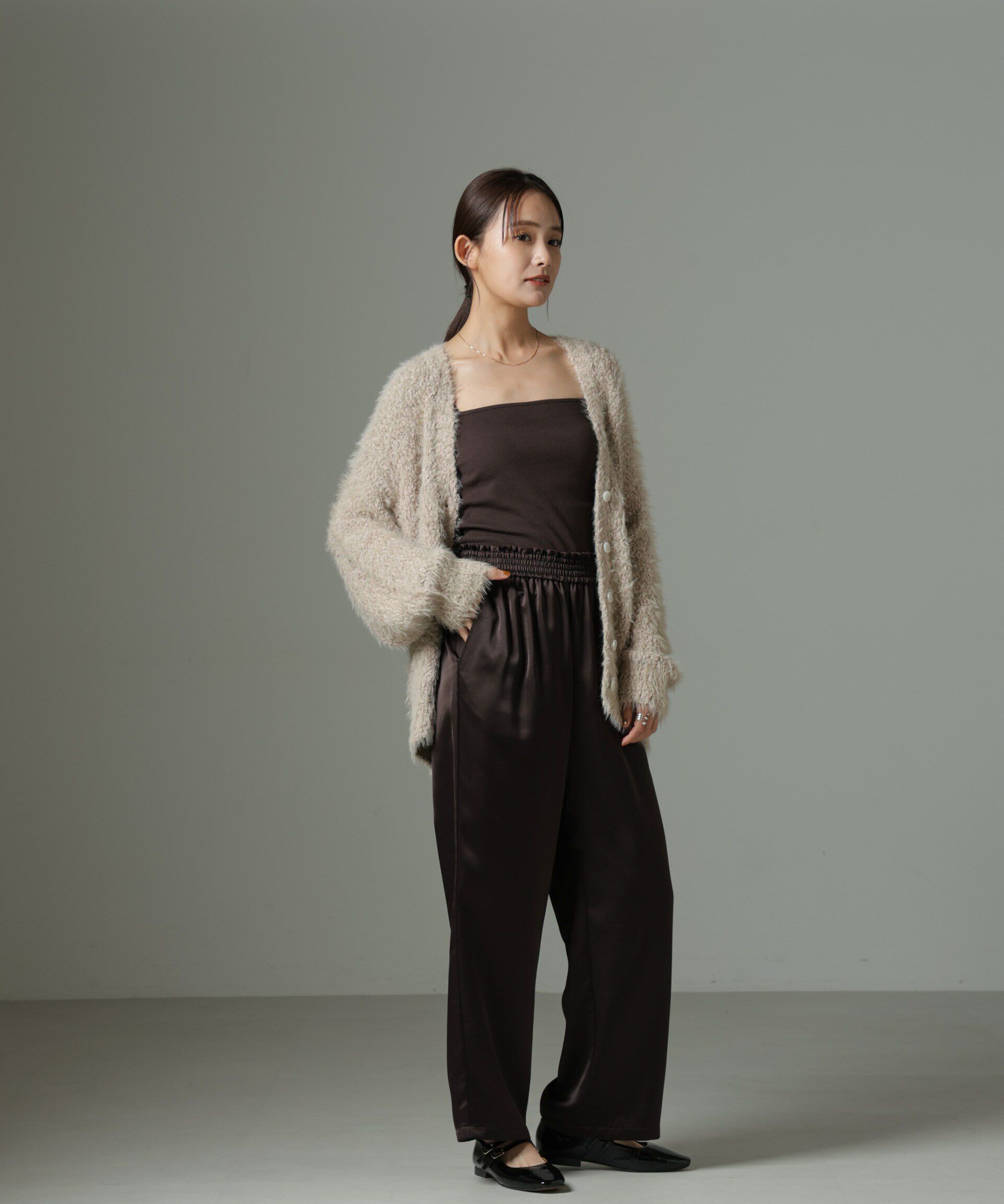 nano･universe「ヘヴィーサテンパンツ」|チノ|