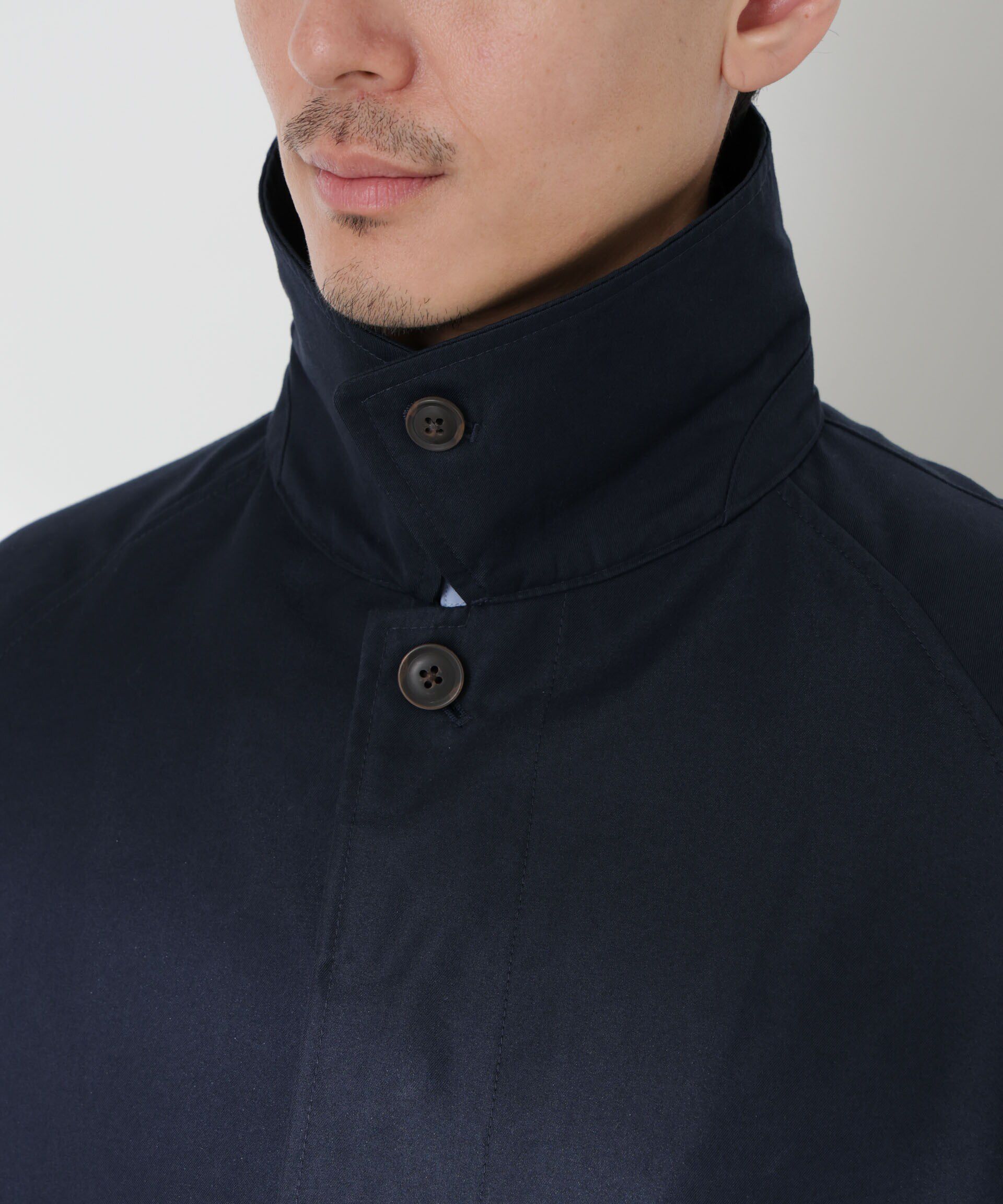 nano･universe「撥水ギャバラグランステンカラーコート」|その他|