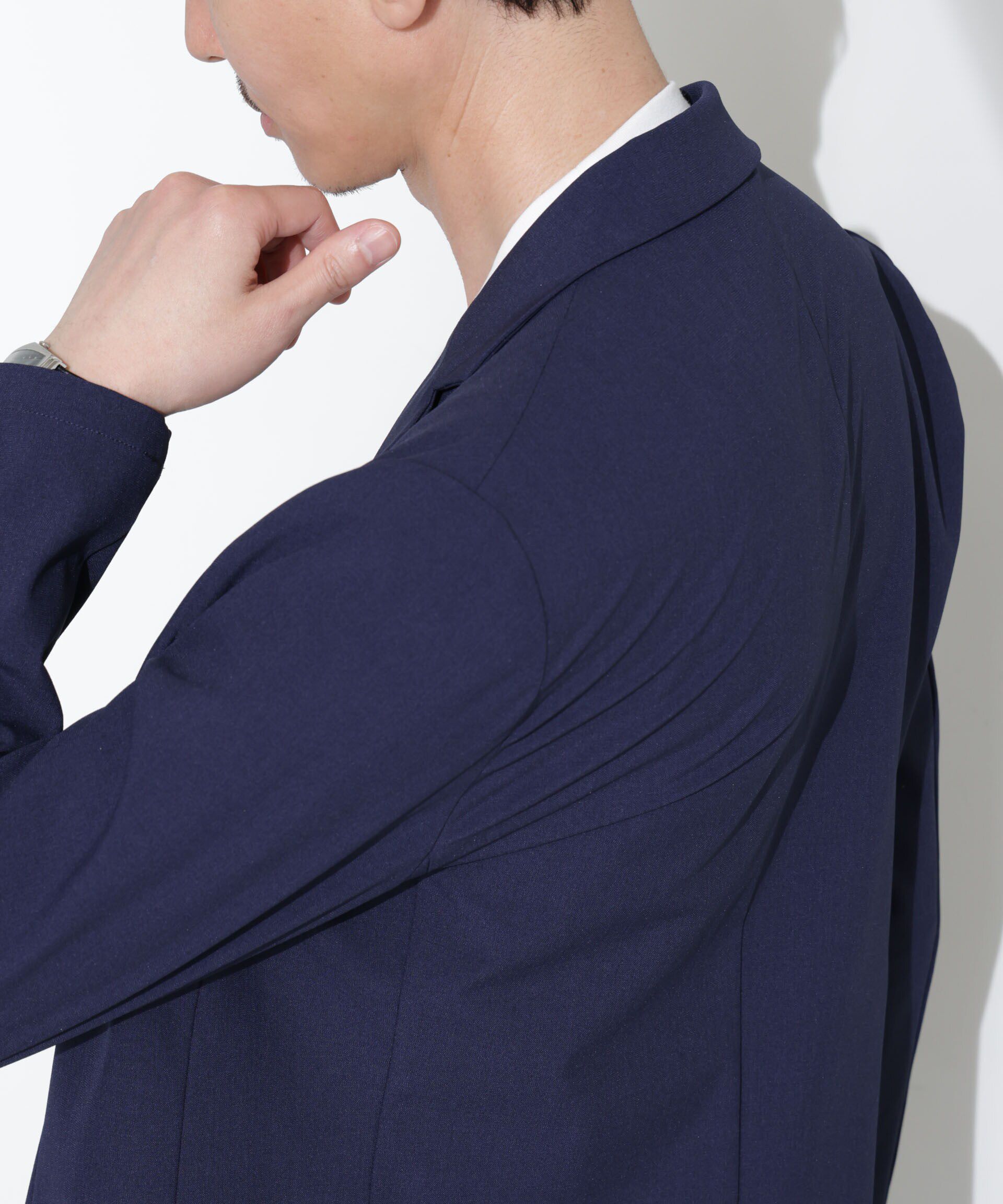 nano･universe「ジャケT(R) クルーネック 長袖」|Tシャツ・カットソー|