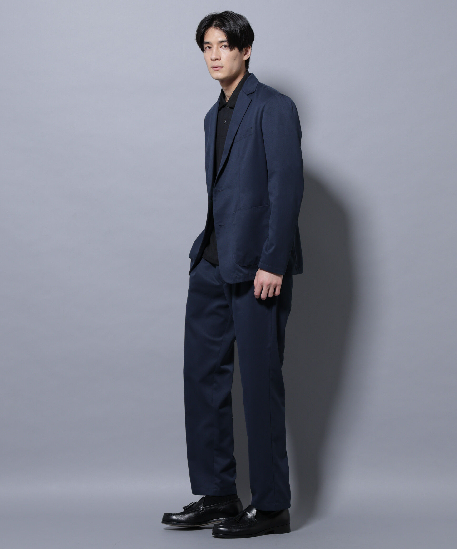 nano･universe「ピーチツイルセットアップ」|スーツ|