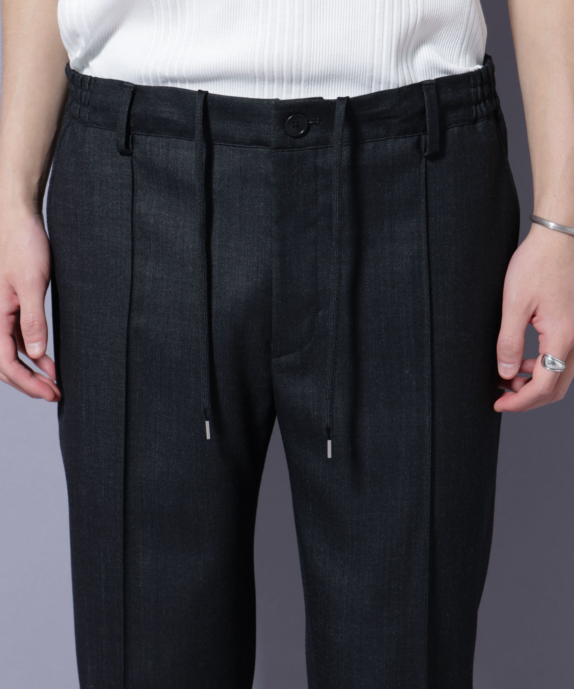 nano･universe「「N TROUSERS PREMIUM」ウールデニムパンツ/STRETCH(セットアップ可)」|スーツ|