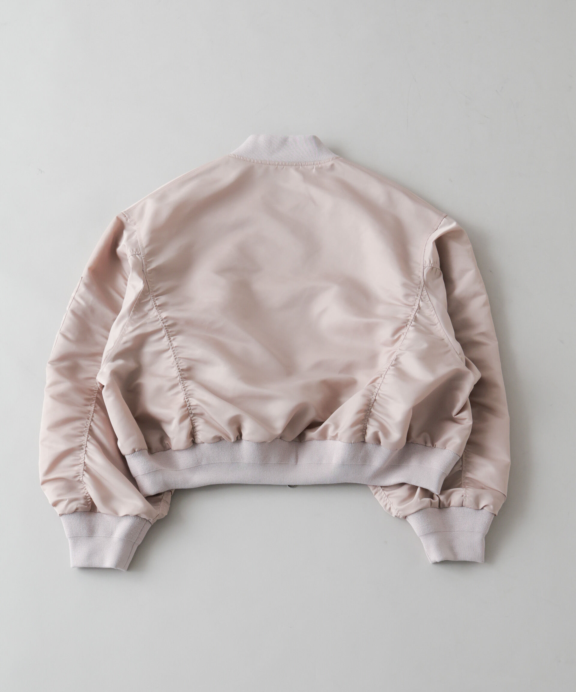 nano･universe「ナイロンツイルMA-1ブルゾン」|ブルゾン・スタジャン|