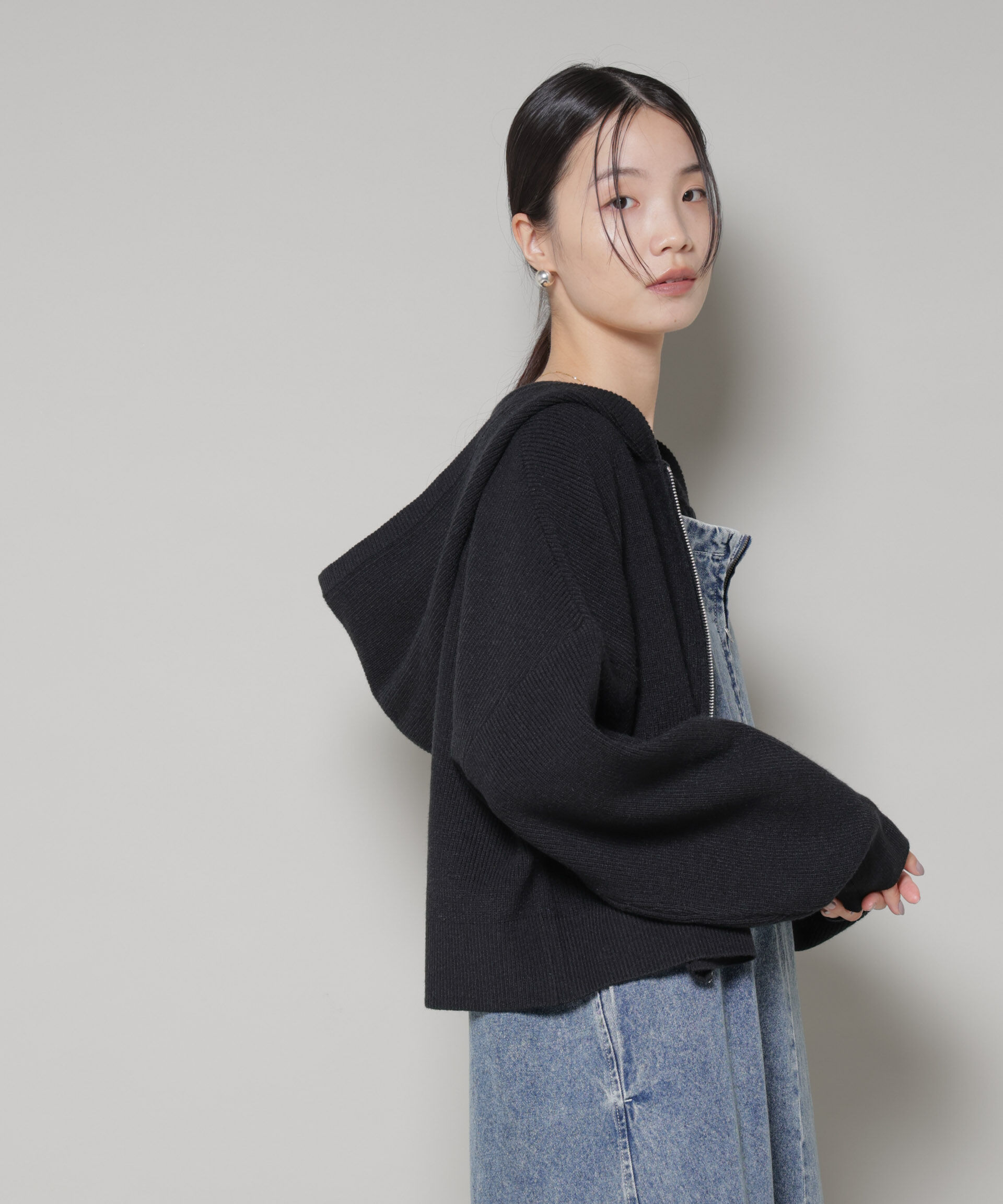 nano･universe「PENNEYS別注TheFOXニットフーディー」|ニット・セーター|