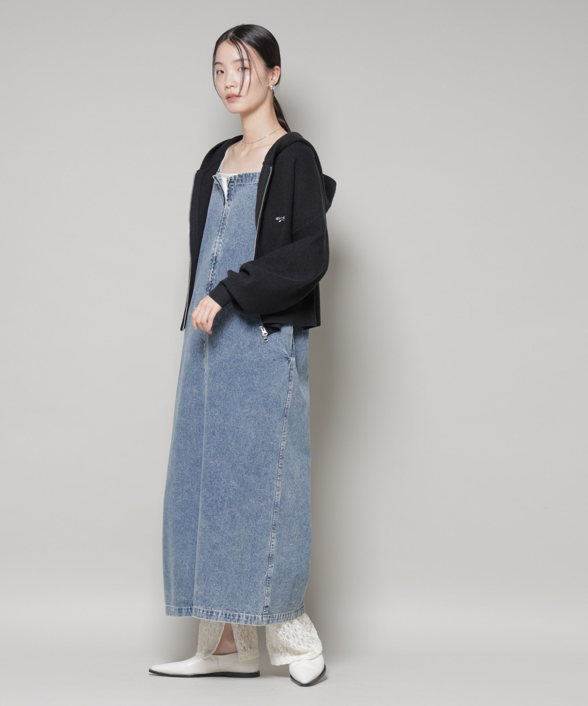 nano･universe「PENNEYS別注TheFOXニットフーディー」|ニット・セーター|