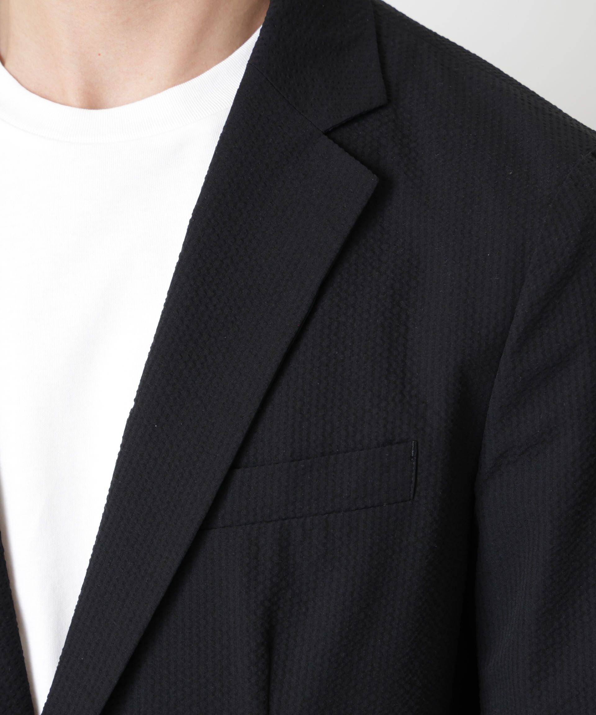 nano･universe「ストレッチサッカーセットアップ（洗濯機洗い可能）」|スーツ|