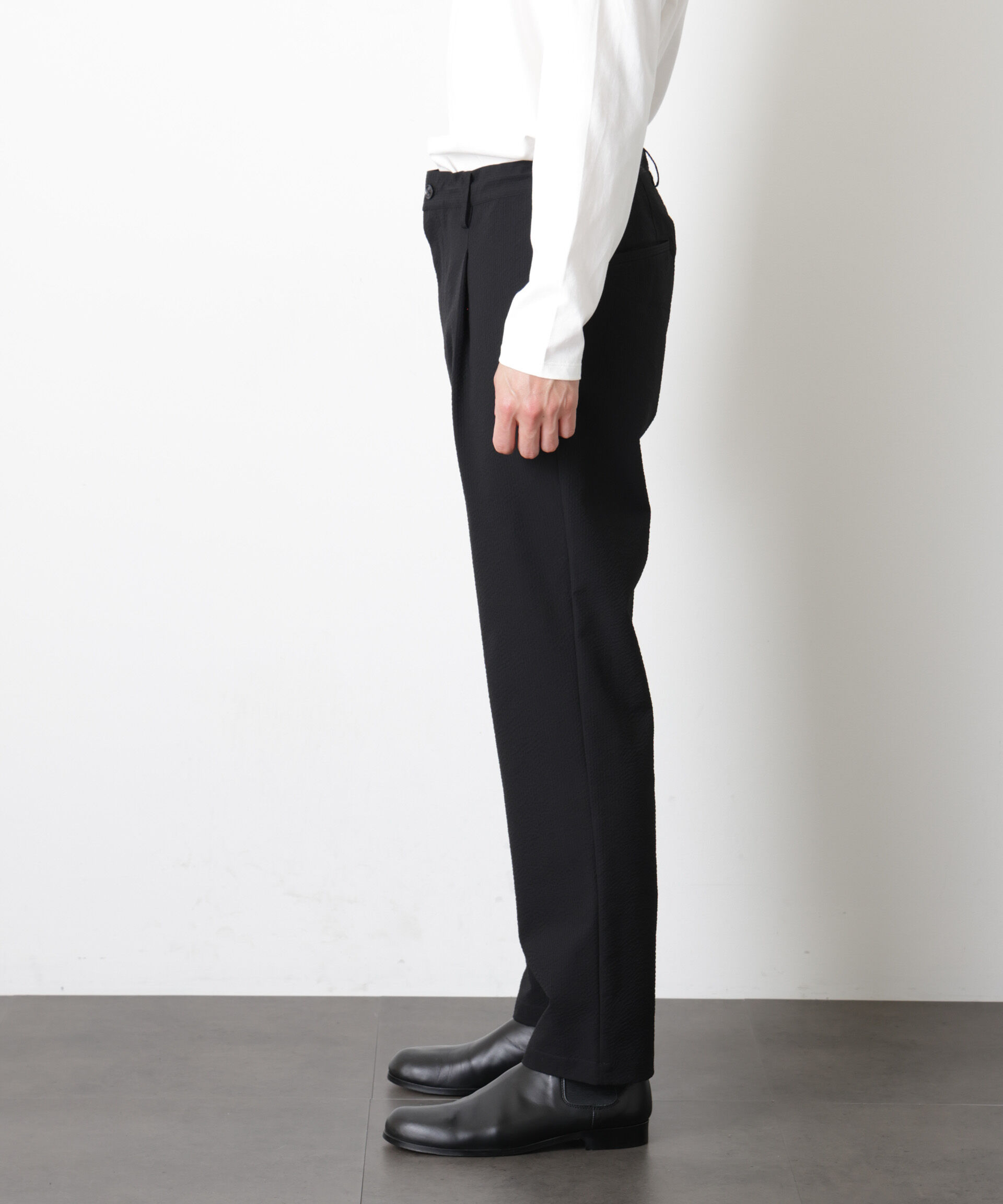 nano･universe「ストレッチサッカーセットアップ（洗濯機洗い可能）」|スーツ|