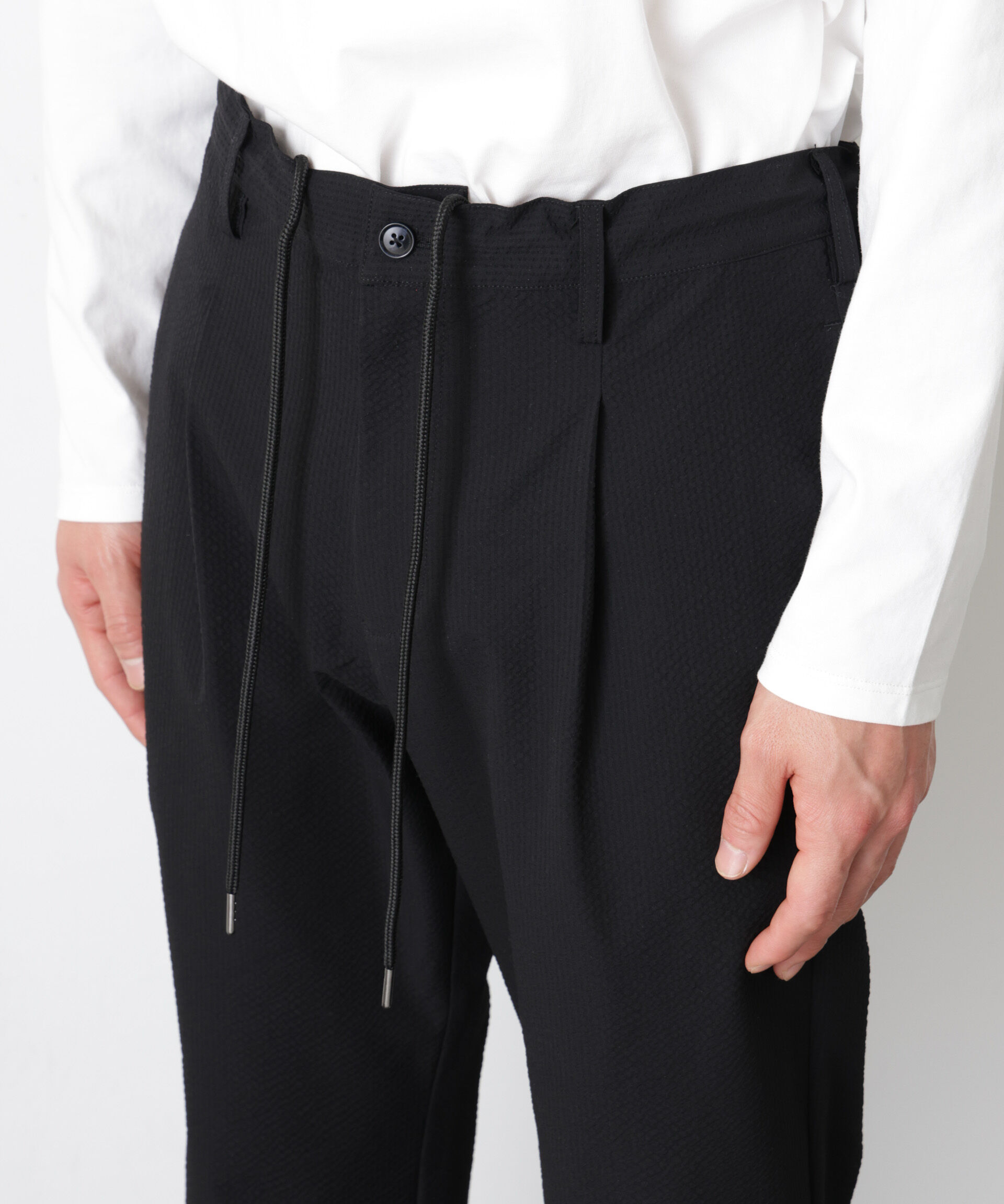 nano･universe「ストレッチサッカーセットアップ（洗濯機洗い可能）」|スーツ|