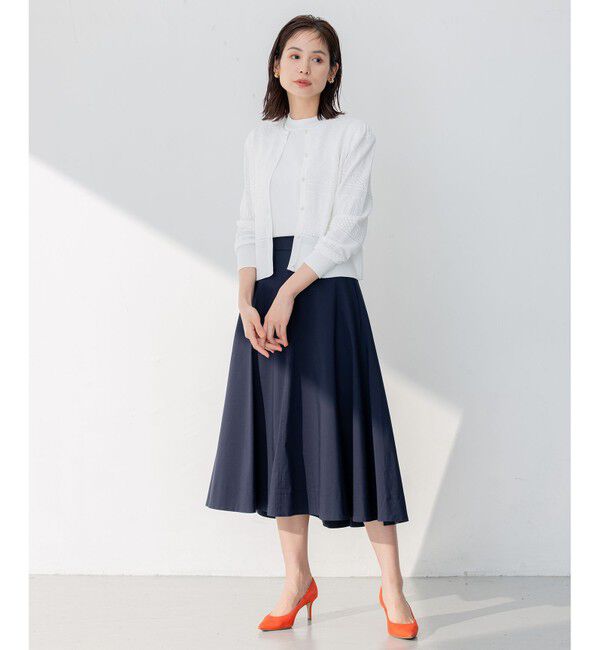 組曲「【2SET・WEB限定】編地ニット ツインセット」|カーディガン|