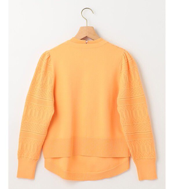 組曲「【2SET・WEB限定】編地ニット ツインセット」|カーディガン|