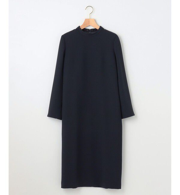 組曲「【KUMIKYOKU NAVY】コンフォータブルドレープ レース襟ワンピース」|ワンピース|