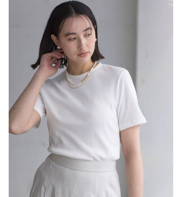 組曲「ベーシックリブ Tシャツ」|Tシャツ・カットソー|