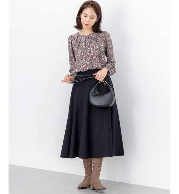 組曲「プティフラワープリント ブラウス」|シャツ・ブラウス|