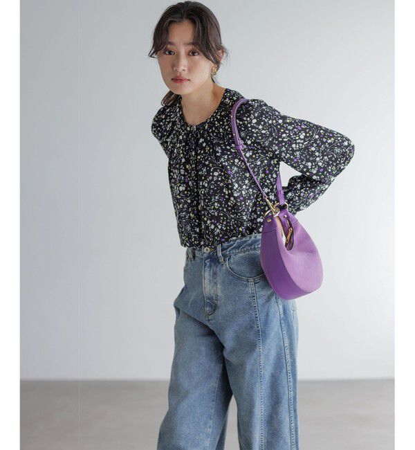 組曲「プティフラワープリント ブラウス」|シャツ・ブラウス|
