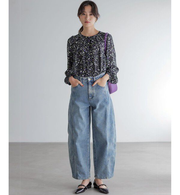 組曲「プティフラワープリント ブラウス」|シャツ・ブラウス|