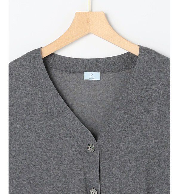 組曲「【加藤ローサさん着用 / 2WAY】スムースストレッチカシュクール カーディガン」|カーディガン|