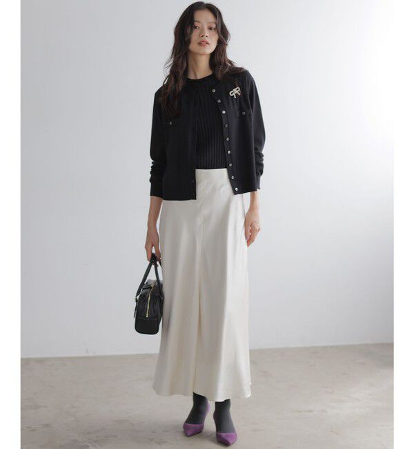 組曲「【ご好評につき追加販売 / 新色追加】ラメアンサンブル ニット」|カーディガン|