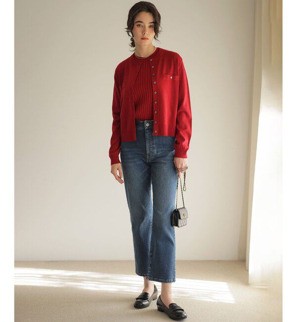 組曲「【ご好評につき追加販売 / 新色追加】ラメアンサンブル ニット」|カーディガン|