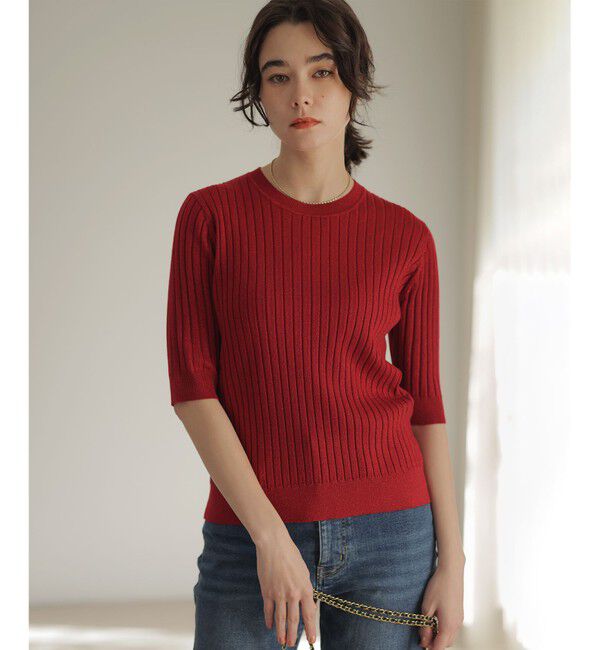 組曲「【ご好評につき追加販売 / 新色追加】ラメアンサンブル ニット」|カーディガン|