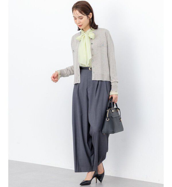 組曲「【ご好評につき追加販売 / 新色追加】ラメアンサンブル ニット」|カーディガン|