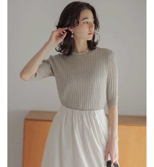 組曲「【ご好評につき追加販売 / 新色追加】ラメアンサンブル ニット」|カーディガン|