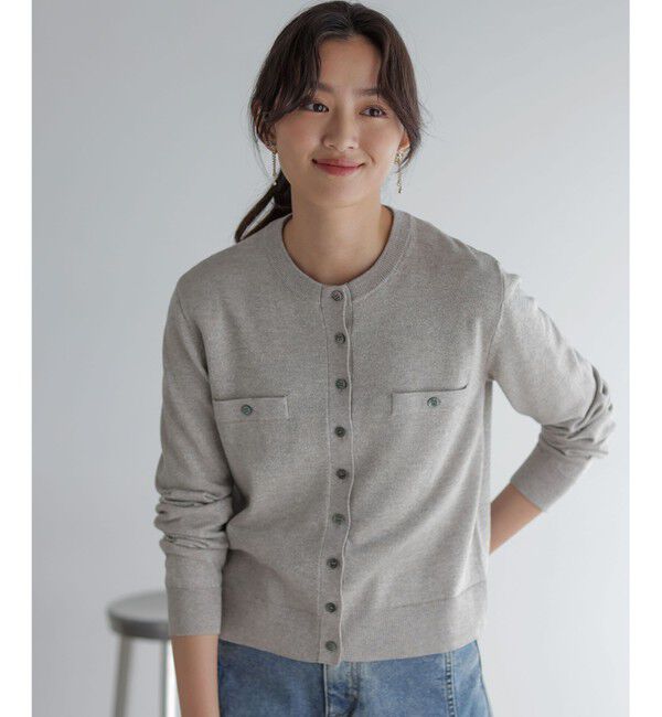 組曲「【ご好評につき追加販売 / 新色追加】ラメアンサンブル ニット」|カーディガン|