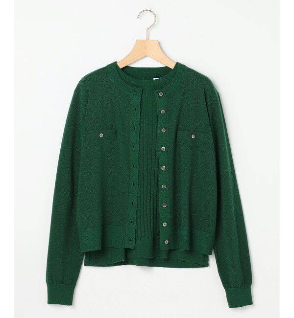 組曲「【ご好評につき追加販売 / 新色追加】ラメアンサンブル ニット」|カーディガン|