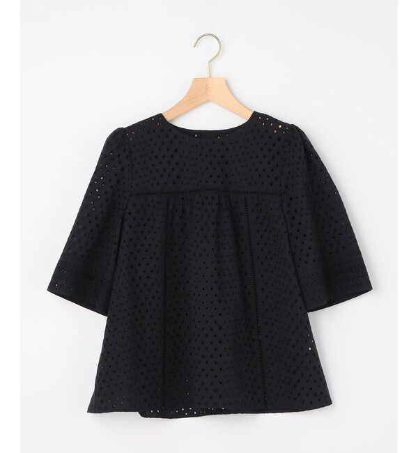 組曲「エンブロイダリーレース5分袖 ブラウス」|シャツ・ブラウス|